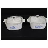 Corningware Blue Cornflower Casseroles