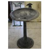 Decorative Metal Bird Bath