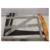 Squares, Straight Edge, & Dry Wall Square