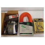 Misc. Tools, 50' Power Cord & Drill Attachment