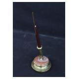 Brass Sheaffer Desk Set
