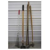 Hoes, Scraper & Rake