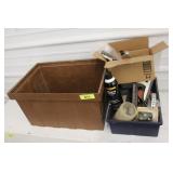 Planter, Tool Tote, & Misc.