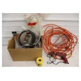 Electric Cord, Zip-Ties & Glue Gun