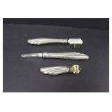 Vintage Silver Vanity Set
