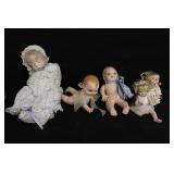 Porcelain & Bisque Baby Dolls