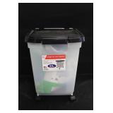 25lb. Rolling Pet Food Container