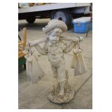 Plastic Lawn Statue