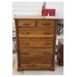 Krauss Beautiful Walnut Chest of Drawers