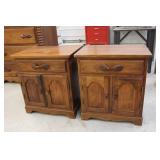 Krauss Beautiful Walnut Night Stands