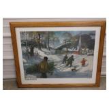 Sheaffer Pen Winter Outing Print
