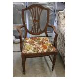 Walnut Captains Chair