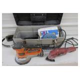 19' Tool Box & Ridgid Orbital Sander