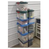 Storage Containers, Sewing Notions & Misc. Books