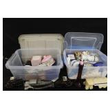 Avon Collectibles, Perfume & Storage Tubs