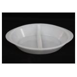 Vintage Glassbake Divided Dish