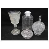 Crystal & Pressed Glassware