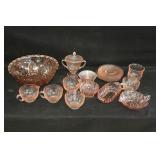 Pink Depression Glassware