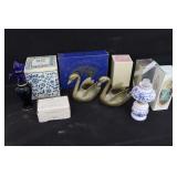 Avon & Brass Swans