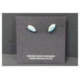 Sterling Turquoise Earrings
