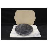 Marble & Pampered Chef Cutting Boards