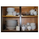 Bavaria Germany Silver Rimmed China