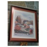 Betty Guy Signed Snake Alley Print