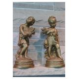 19" Plaster Statues