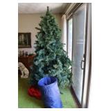 Christmas Tree, Lights & Ornaments