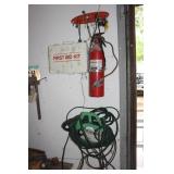 Extension Cords, First Aid Kit & Fire Extinguisher