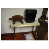 Paper Shredder, Turtle Footstool & Table