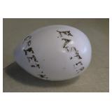 Victorian Blown Glass Easter Egg