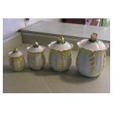 Lefton Cabbage Canister Set