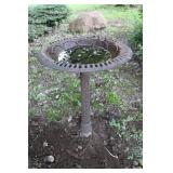 Cast Iron Bird Bath