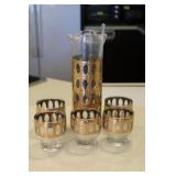 MCM Culver Pisa Cocktail Glass Set