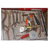 Assorted Wrenches & Screwdrivers