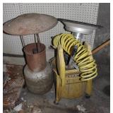 Mop Bucket, Heaters, & Air Hose