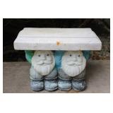 Small Composite Gnome Bench