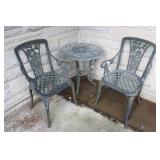 Cast Iron Patio Table & Chairs
