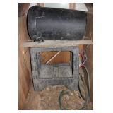 Poly Sawhorses & Trash Can
