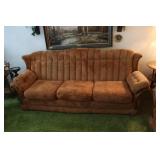 Rust Colored Sofa