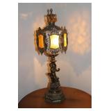 MCM Brass & Metal Lamp