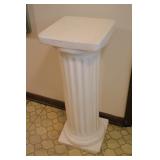 34" Plaster Plant Stand