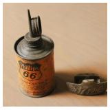 Phillips Household Oil Tin  & 7up Bottle Opener