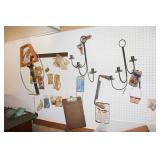 Draw Knife, Candle Holders & Tennis Racket