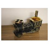 Tin Litho Iron Horse Decanter