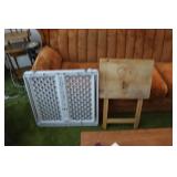 Childs Gate & TV Tray