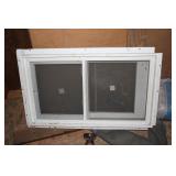 21" x 34" Vinyl Window