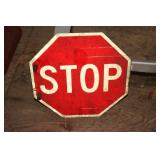 Metal Double-Sided Stop Sign