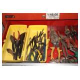 Tin Snips & Assorted Pliers